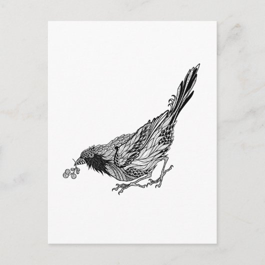 VogelTattoo Briefkaart (Voorkant)