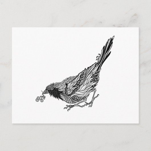 VogelTattoo Briefkaart (Voorkant)