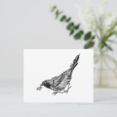 VogelTattoo Briefkaart (Staand voorkant)