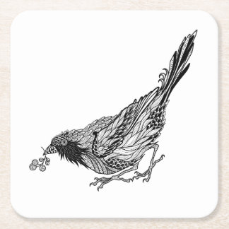 VogelTattoo Kartonnen Onderzetters