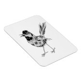VogelTattoo Magneet (Rechterzijde)