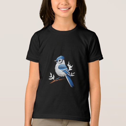 Vogelteken Tri-Blend Shirt (Voorkant)