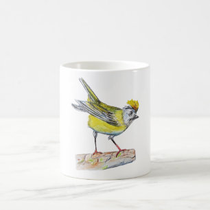 Vogeltekening Klassieke Witte Mok