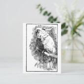 Vogeltje Briefkaart (Staand voorkant)