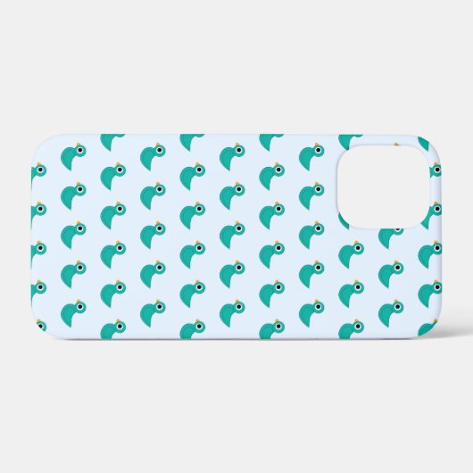 vogeltje Case-Mate iPhone case (Achterkant (horizontaal))