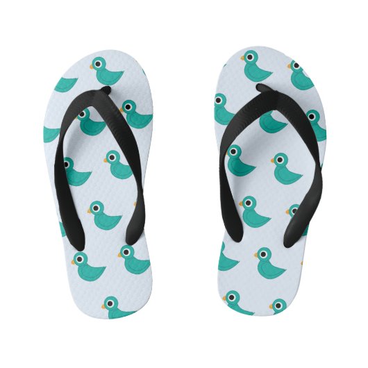 vogeltje kinder teenslippers (Voetbed)