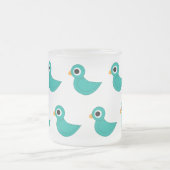 vogeltje matglas koffiemok (Center)