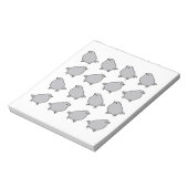 Vogeltje Notitieblok (Linkerzijde)