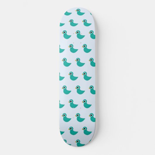 vogeltje persoonlijk skateboard (Voorkant)