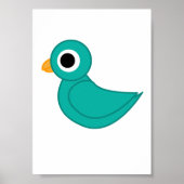 vogeltje poster (Voorkant)