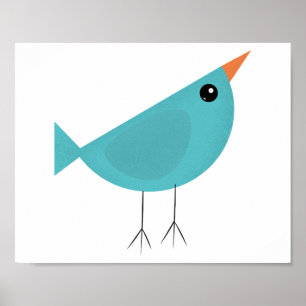 Vogeltje Poster