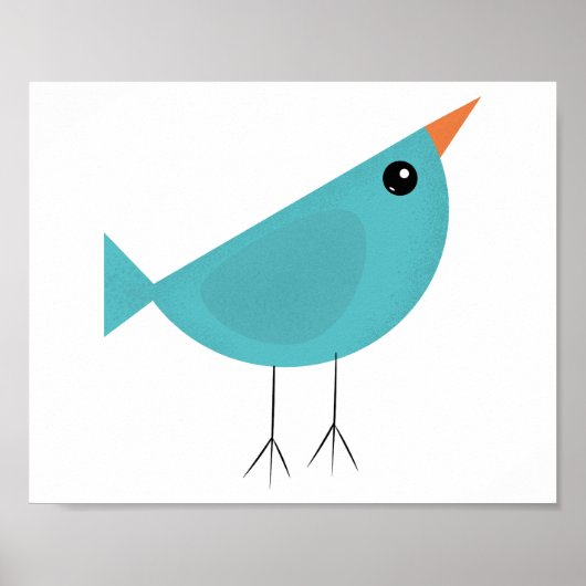 Vogeltje Poster (Voorkant)