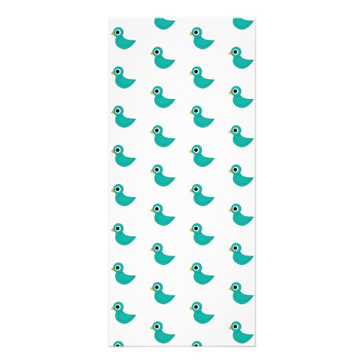 vogeltje reclamekaart (Voorkant)