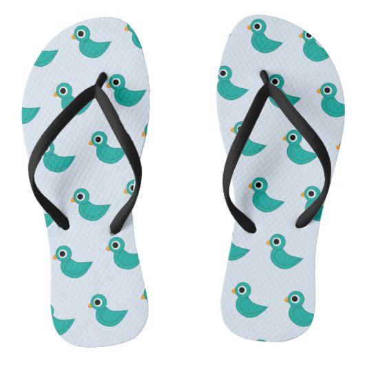 vogeltje teenslippers (Voetbed)