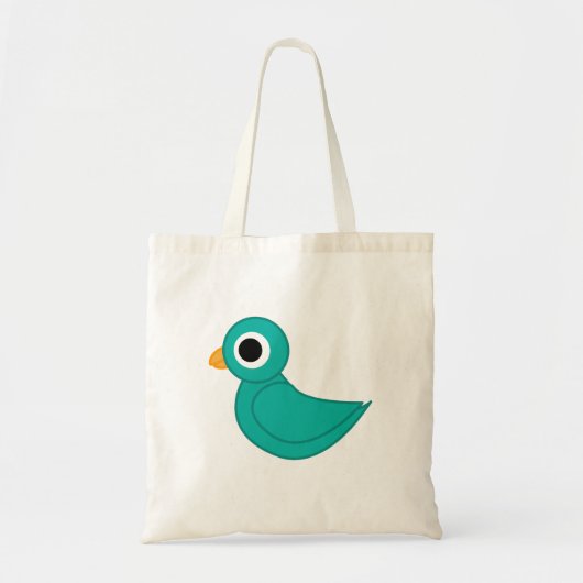 vogeltje tote bag (Voorkant)