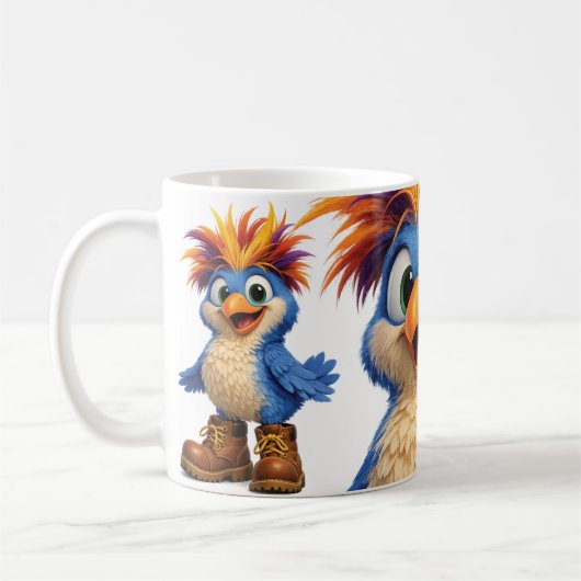 Vogeltje Vogel Koffiemok (Links)