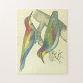  vogeltjes die op boomvertakkingen worden vastgema legpuzzel (Verticaal)