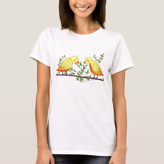 Vogeltjes in de Boom T-shirt (Voorkant)