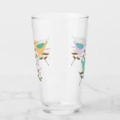 vogeltjes op takken glas (Links)