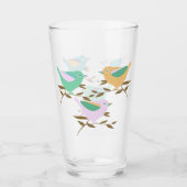 vogeltjes op takken glas (Voorkant)