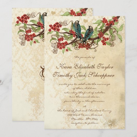  vogeltrekpleidooi voor de Rode Vloertak Kaart (Voorkant / Achterkant)