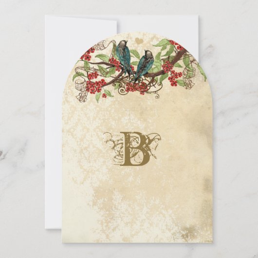  vogeltrekpleidooi voor de Rode Vloertak Kaart (Achterkant)