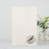  vogeltrekvogels - Speciaal gepersonaliseerde voge Briefpapier (Staand voorkant)