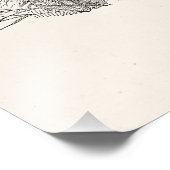  vogeltrekvogels - Speciaal gepersonaliseerde voge Foto Afdruk (Hoek)