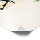  vogeltrekvogels van 1800s foto afdruk (Hoek)