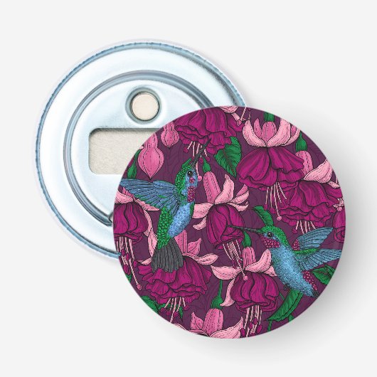 Vogeltuin Button Flesopener (Voorkant)