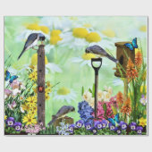 Vogeltuin Cadeaupapier (Vlak)