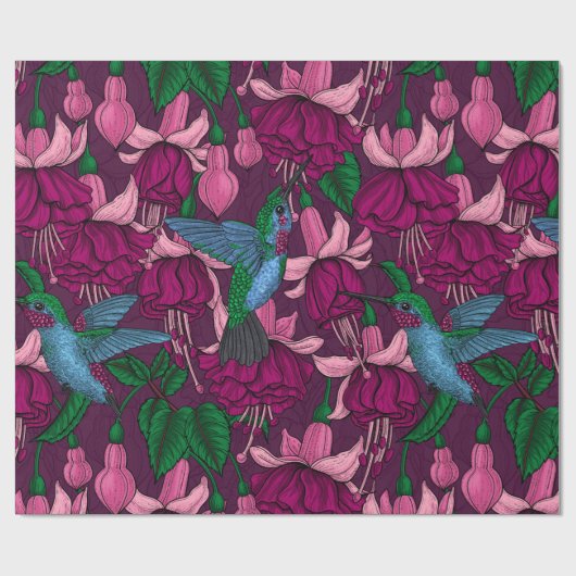 Vogeltuin Cadeaupapier (Vlak)