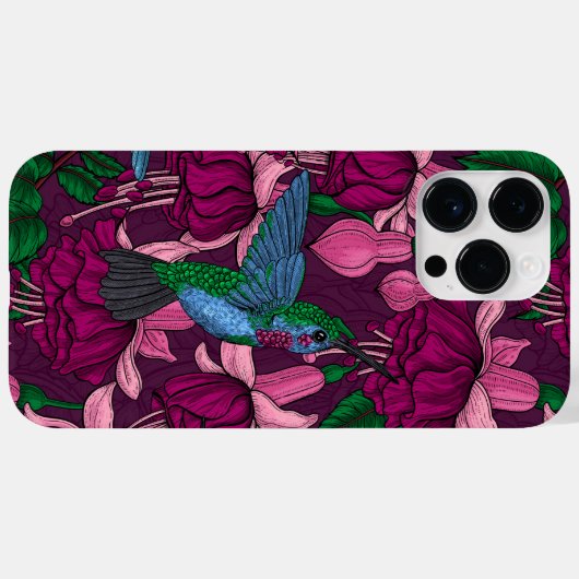 Vogeltuin Case-Mate iPhone Case (Achterkant (horizontaal))