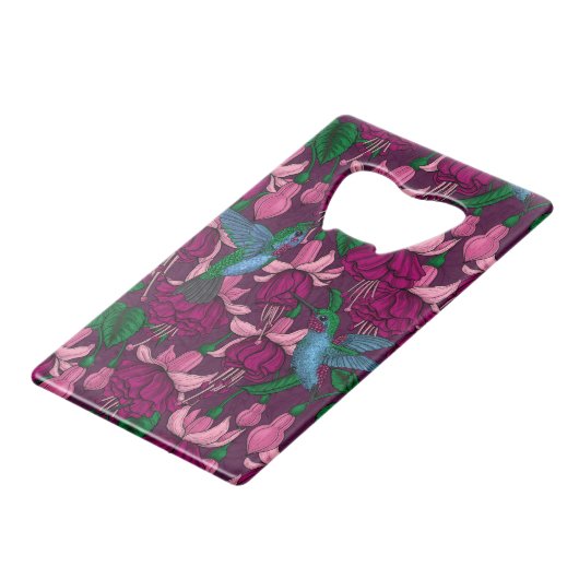 Vogeltuin Creditkaart Flessenopener (Voorkant Gekanteld)