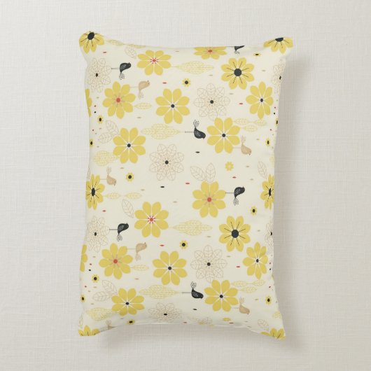 Vogeltuin Decoratief Kussen (Achterkant (Verticaal))