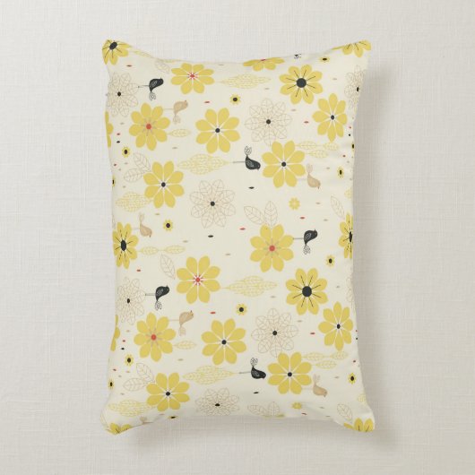 Vogeltuin Decoratief Kussen (Voorkant(Verticaal))