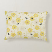 Vogeltuin Decoratief Kussen (Achterkant)