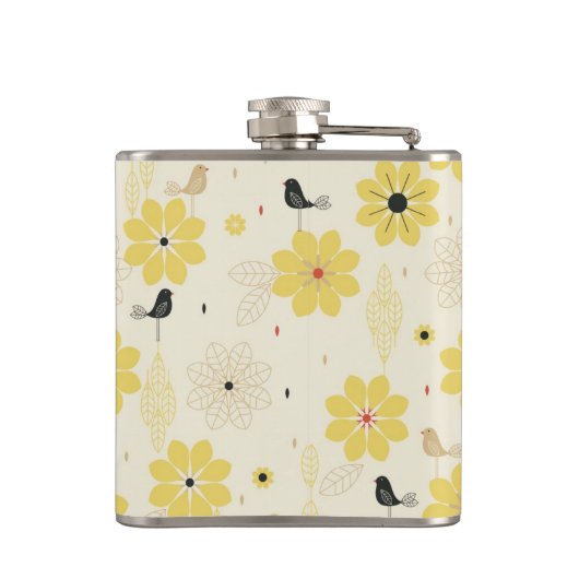 Vogeltuin Heupfles (Achterkant)