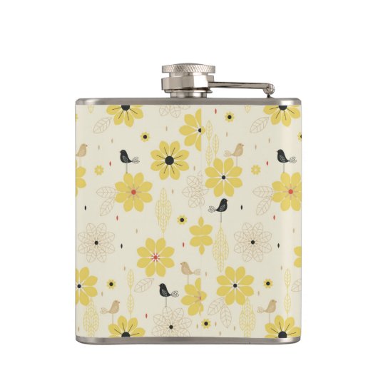 Vogeltuin Heupfles (Achterkant)