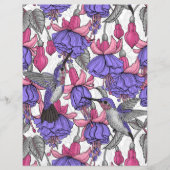 Vogeltuin in melroos en roze (Voorkant)