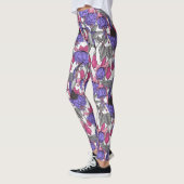 Vogeltuin in melroos en roze leggings (Links)