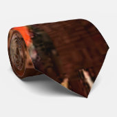 Vogeltuin, kleurrijke abstracte kunst door Paul Kl Stropdas (Opgerold)