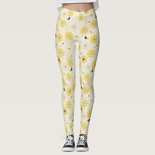Vogeltuin Leggings (Voorkant)