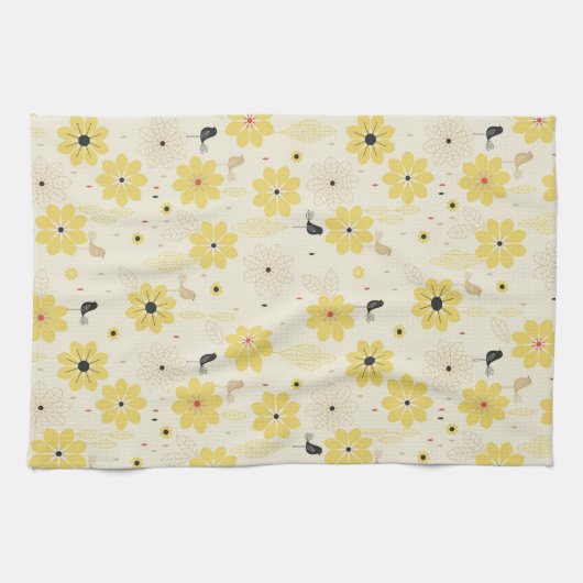 Vogeltuin Theedoek (Horizontaal)