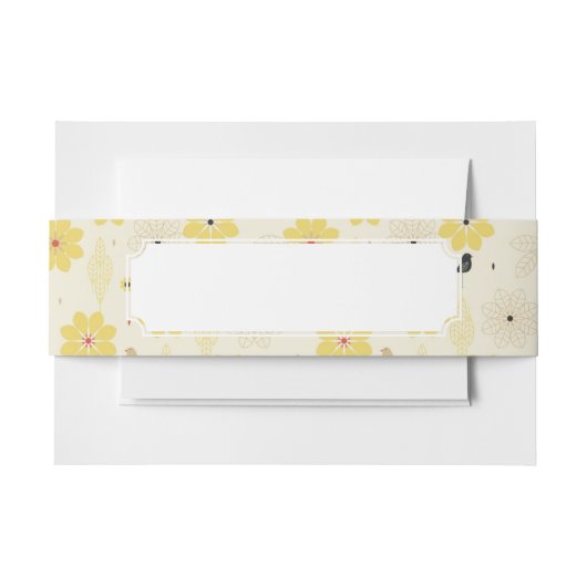 Vogeltuin Uitnodigingen Wikkel (Voorkant Voorbeeld)