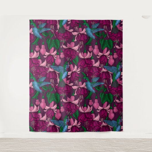 Vogeltuin Wandkleed (Voorkant)