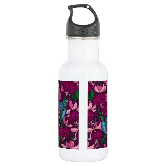 Vogeltuin Waterfles (Achterkant)