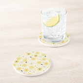 Vogeltuin Zandsteen Onderzetter (Zijkant)