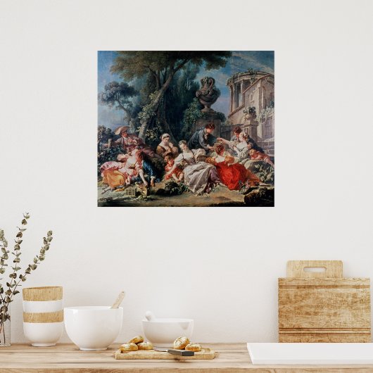 Vogelvangers Poster (Keuken)