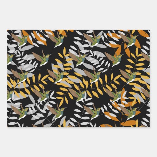 Vogelvangers Reeks van 3 vellen papier voor onmidd (Voorkant)